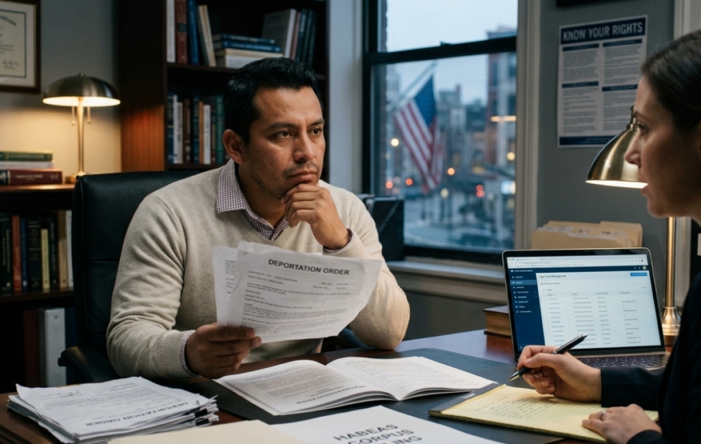 Challenging a final deportation order with a Habeas Corpus petition in federal court 2026